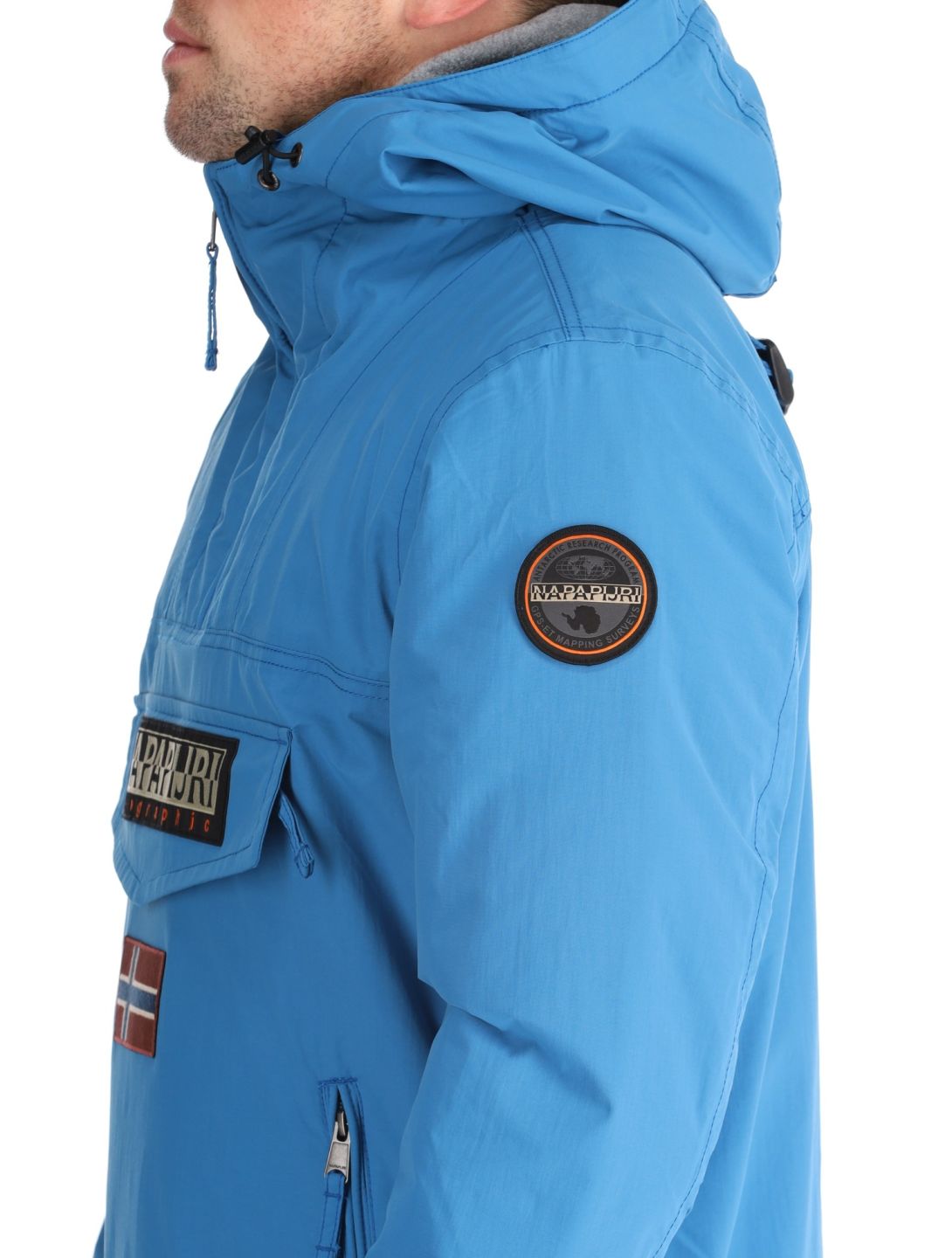 Napapijri, Rainforest Pocket 2 winter anorak men Blue Sapphire blue 