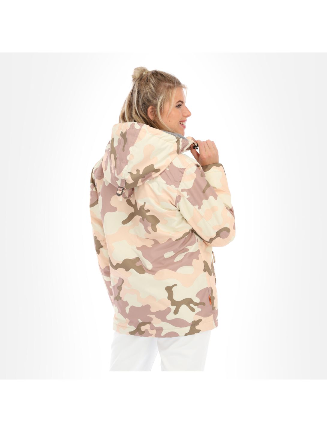 Napapijri, Rainforest W P Prt 1 winter anorak women camouflage pink 