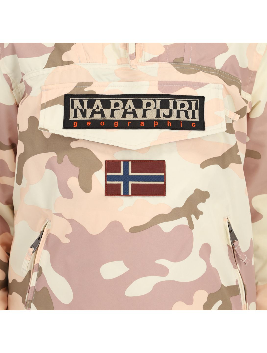 Napapijri, Rainforest W P Prt 1 winter anorak women camouflage pink 