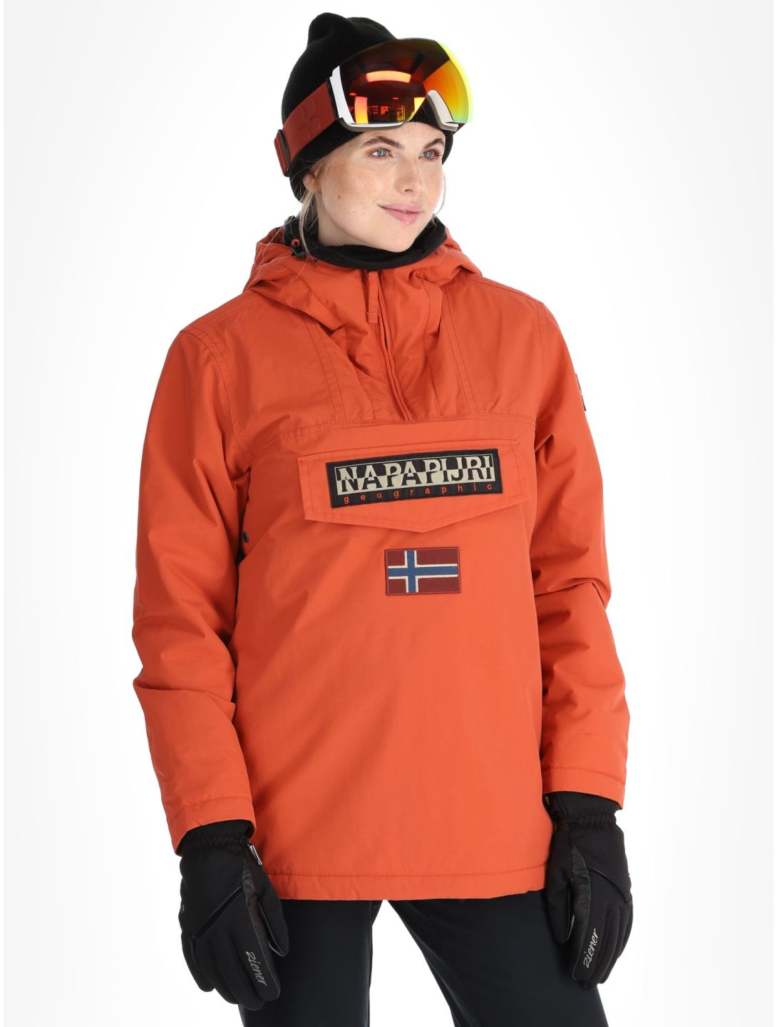 Napapijri, Rainforest W Winter 5 winter anorak women Red Sauce red 