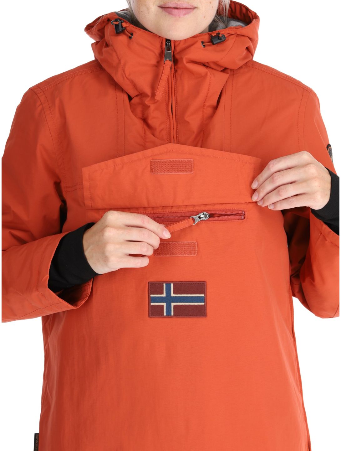 Napapijri, Rainforest W Winter 5 winter anorak women Red Sauce red 