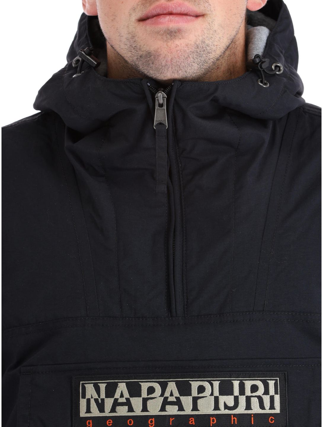 Napapijri, Rainforest Winter 3 winter anorak men Black black 