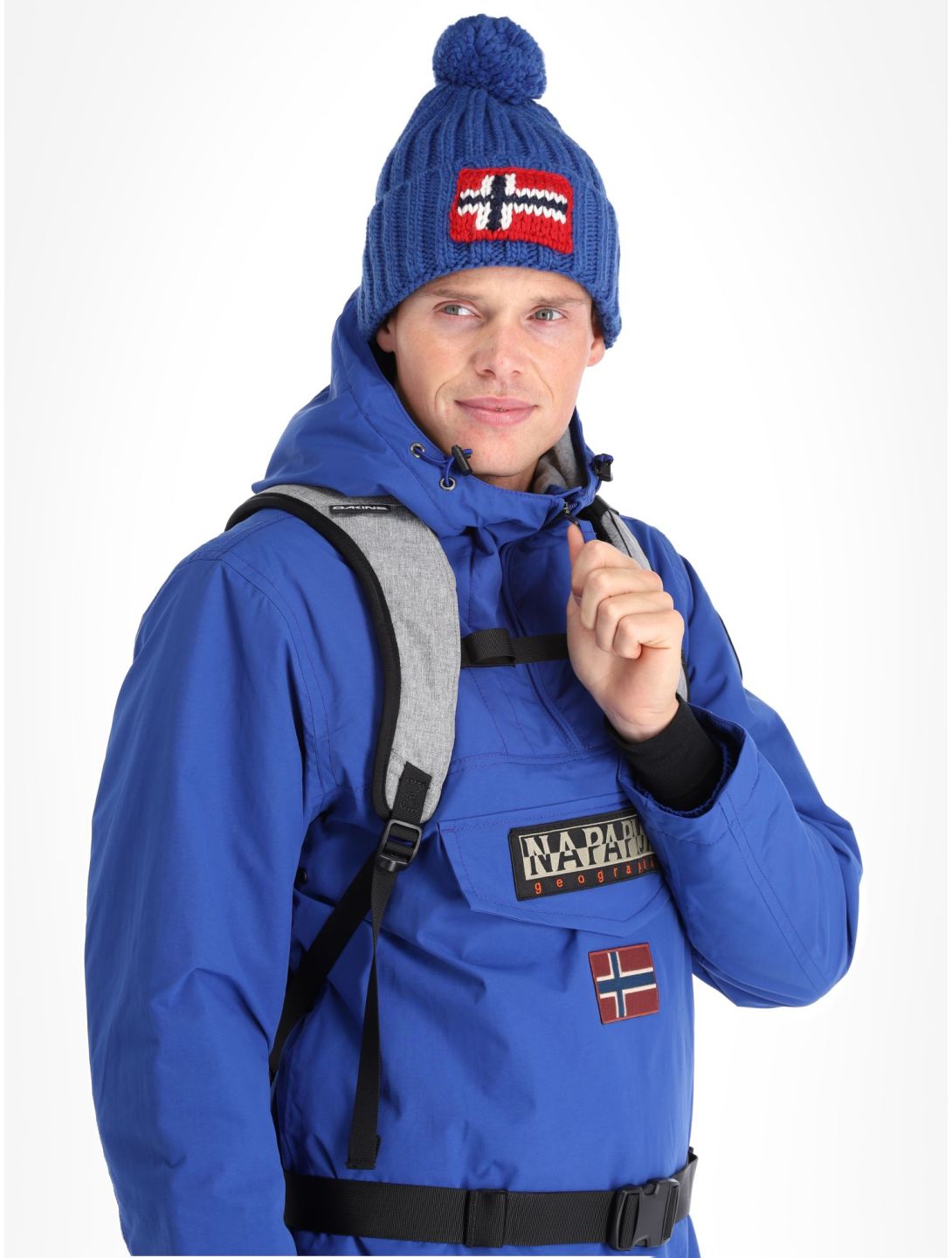 Napapijri, Rainforest Winter 3 winter anorak men Blu Mazarin B5A blue 