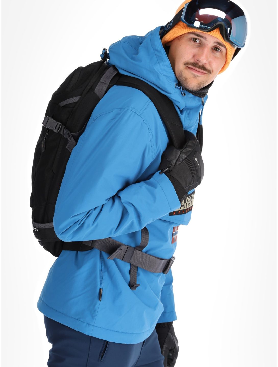 Napapijri, Rainforest Winter 3 winter anorak men Blue Sapphire blue 