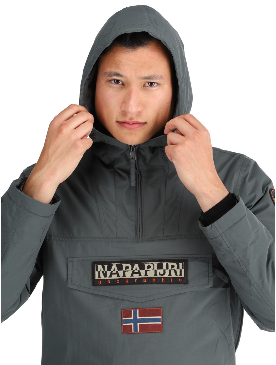 Napapijri, Rainforest Winter 3 winter anorak men Green Urban green 