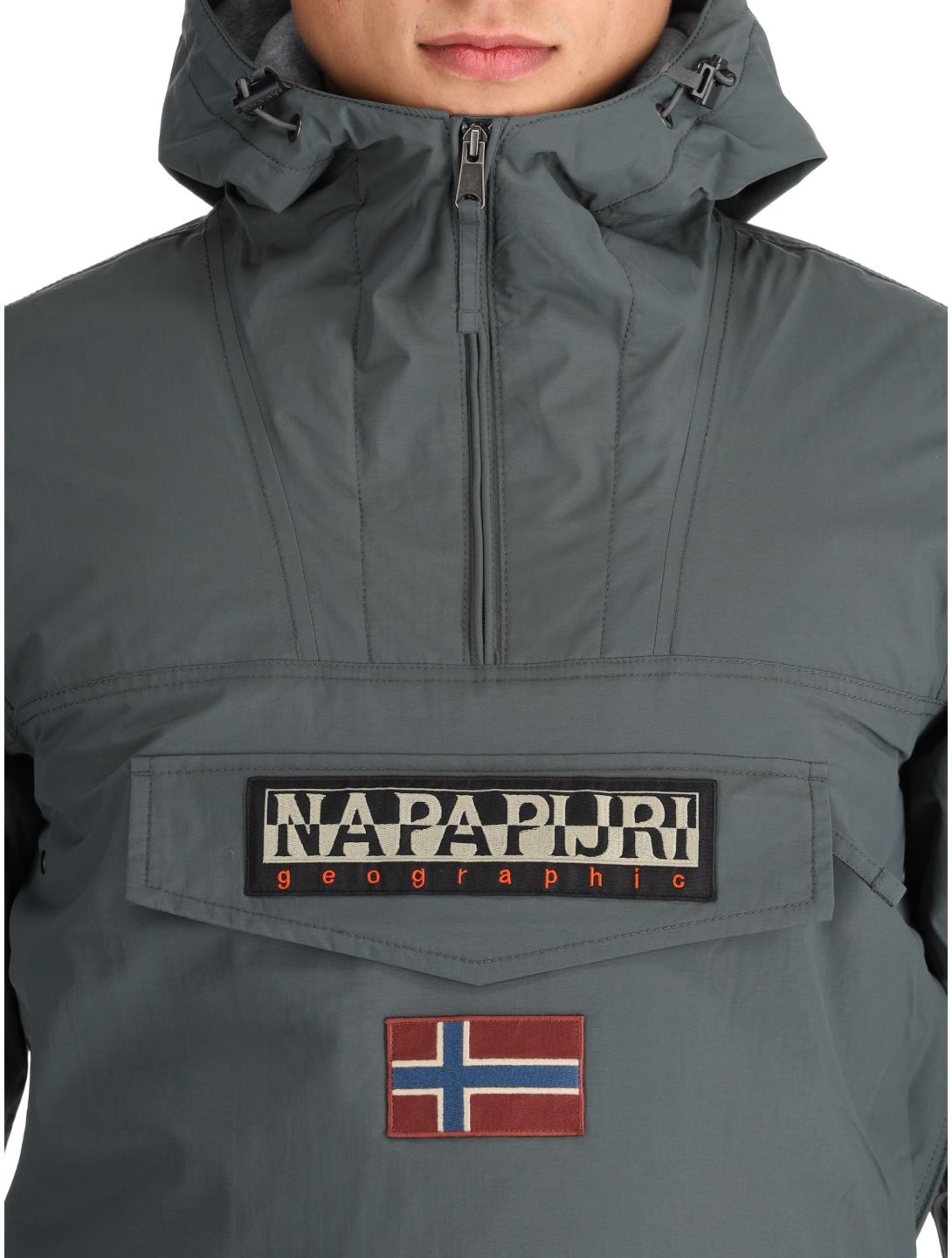 Napapijri, Rainforest Winter 3 winter anorak men Green Urban green 