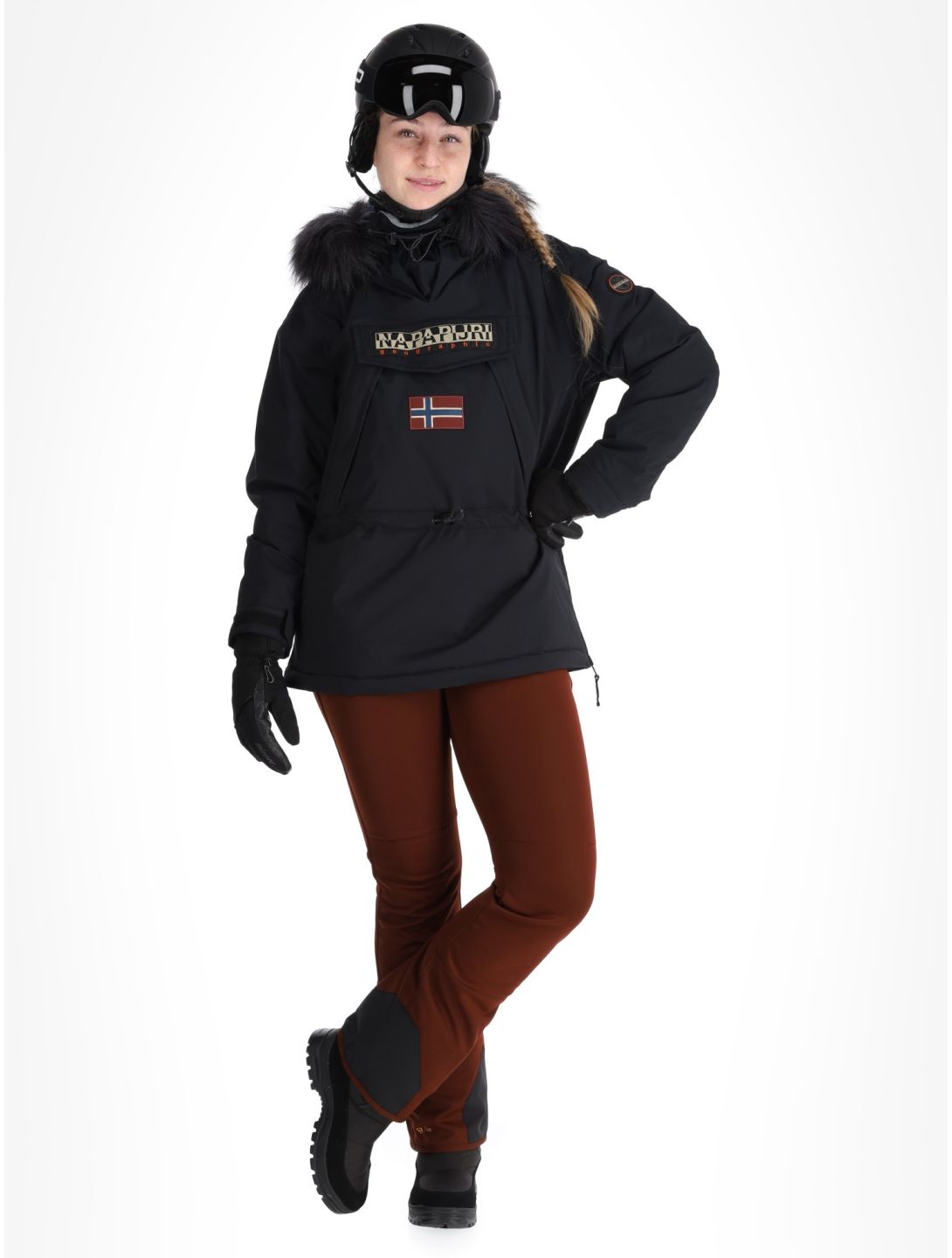 Napapijri Skidoo W 2.0 winter anorak women Black black