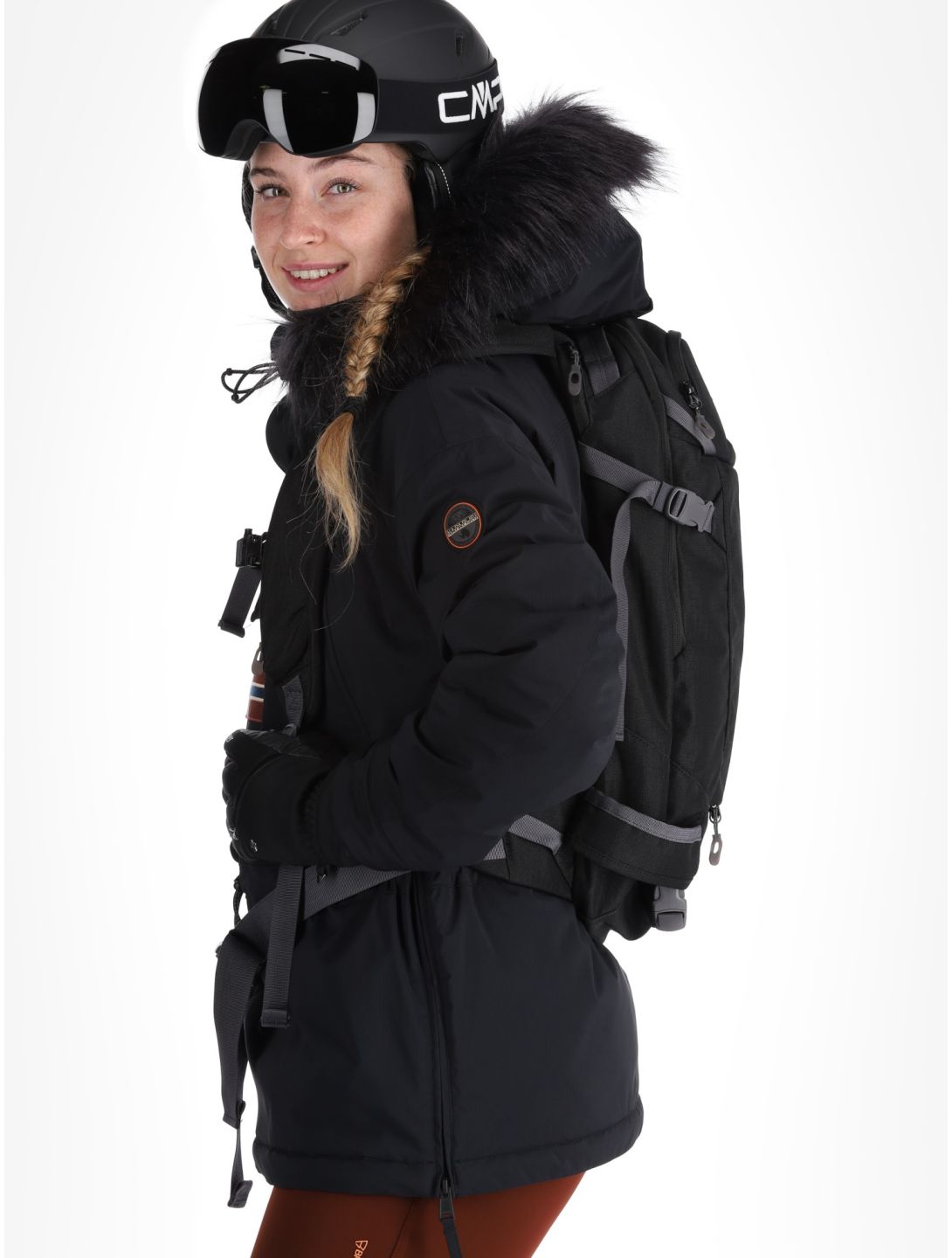 Napapijri, Skidoo W 2.0 winter anorak women Black black 