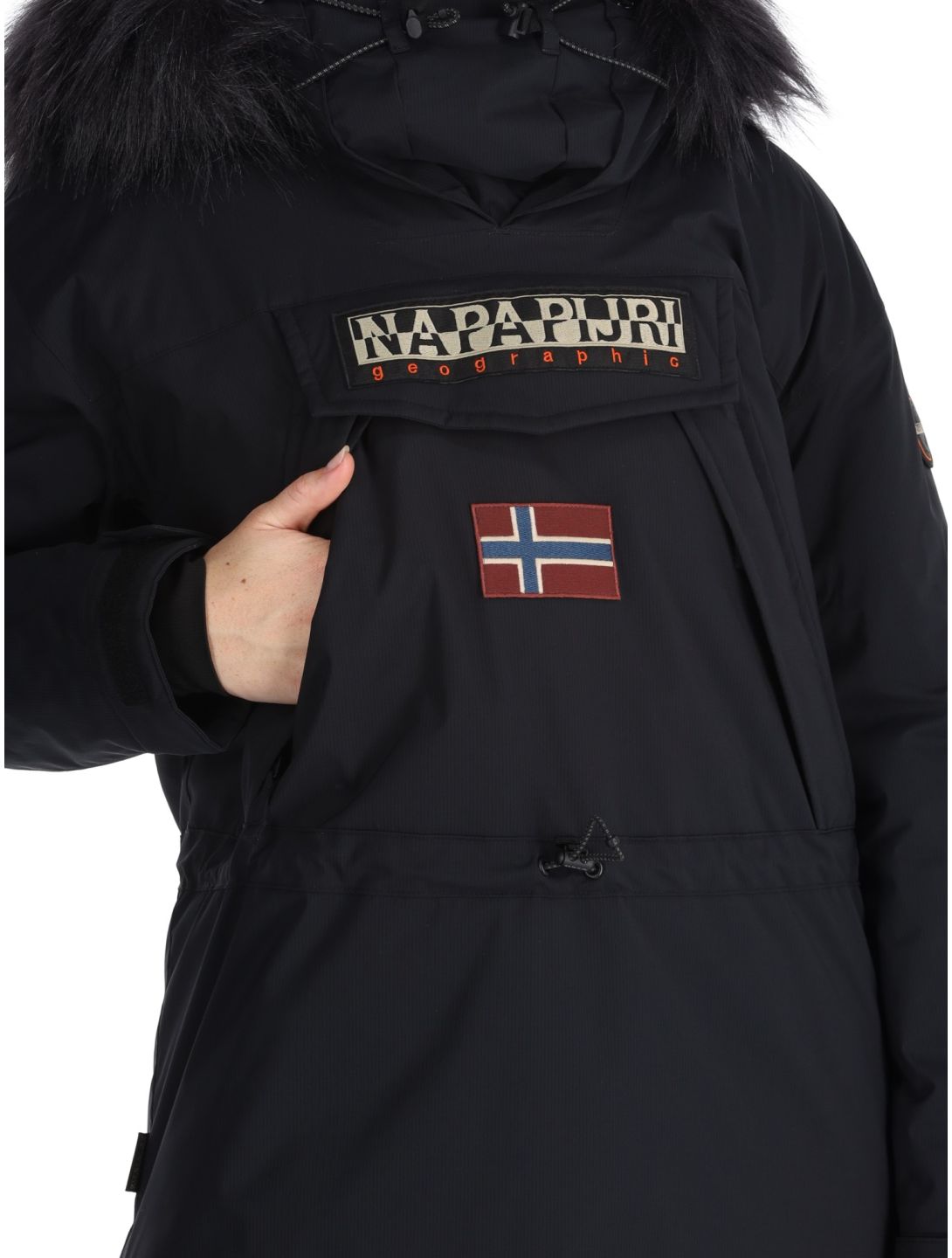 Napapijri, Skidoo W 2.0 winter anorak women Black black 