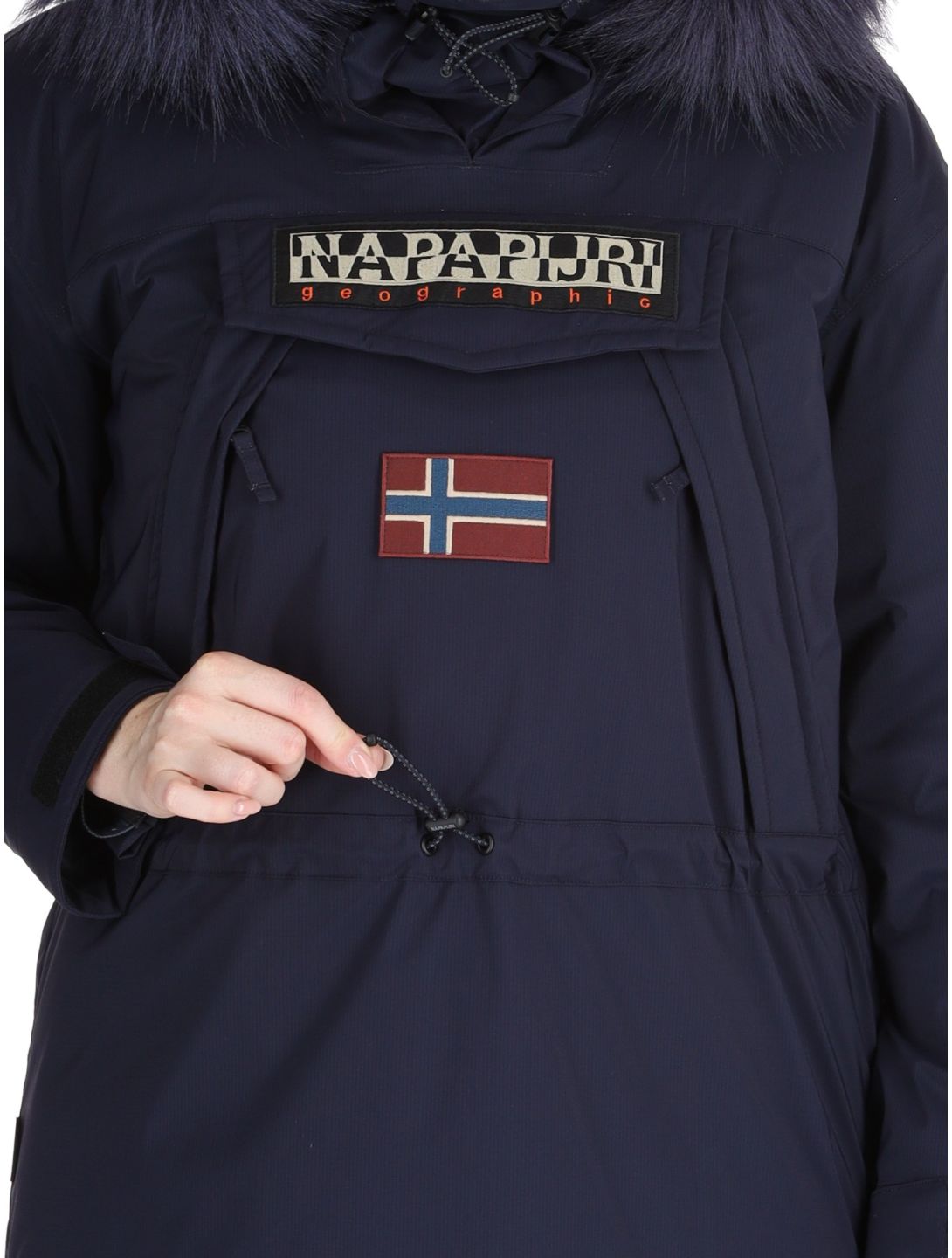 Napapijri, Skidoo W 2.0 winter anorak women Blue Marine blue 