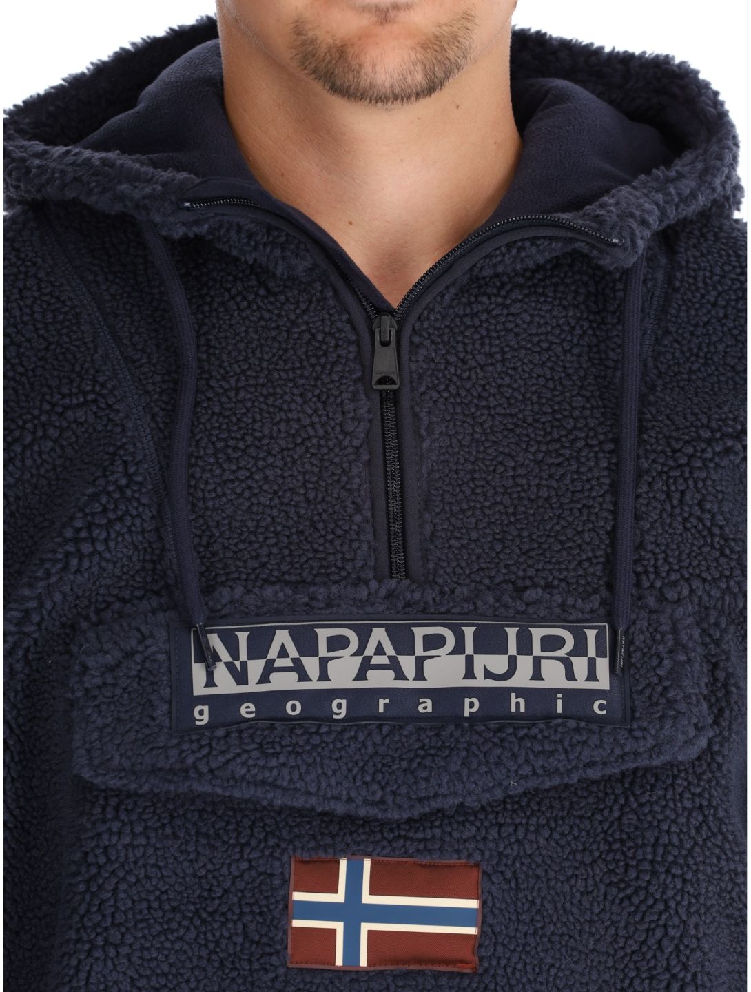 Napapijri, T-Burgee Curly sweater men Blue Marine blue 