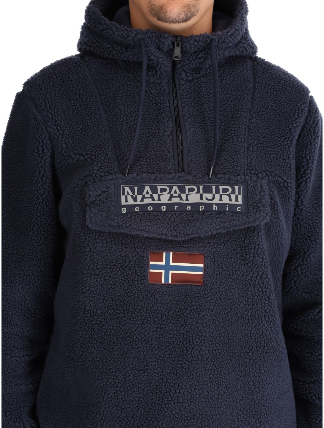 Napapijri, T-Burgee Curly sweater men Blue Marine blue 