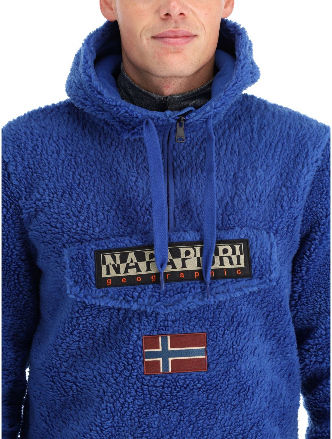 Napapijri, T-Burgee Hzh sweater men Blu Mazarin B5A blue 