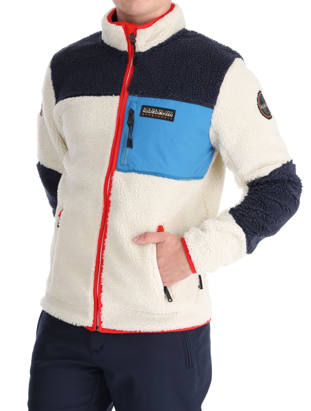 Napapijri, Yupik FZ 3 jacket men Beige Dimity beige 