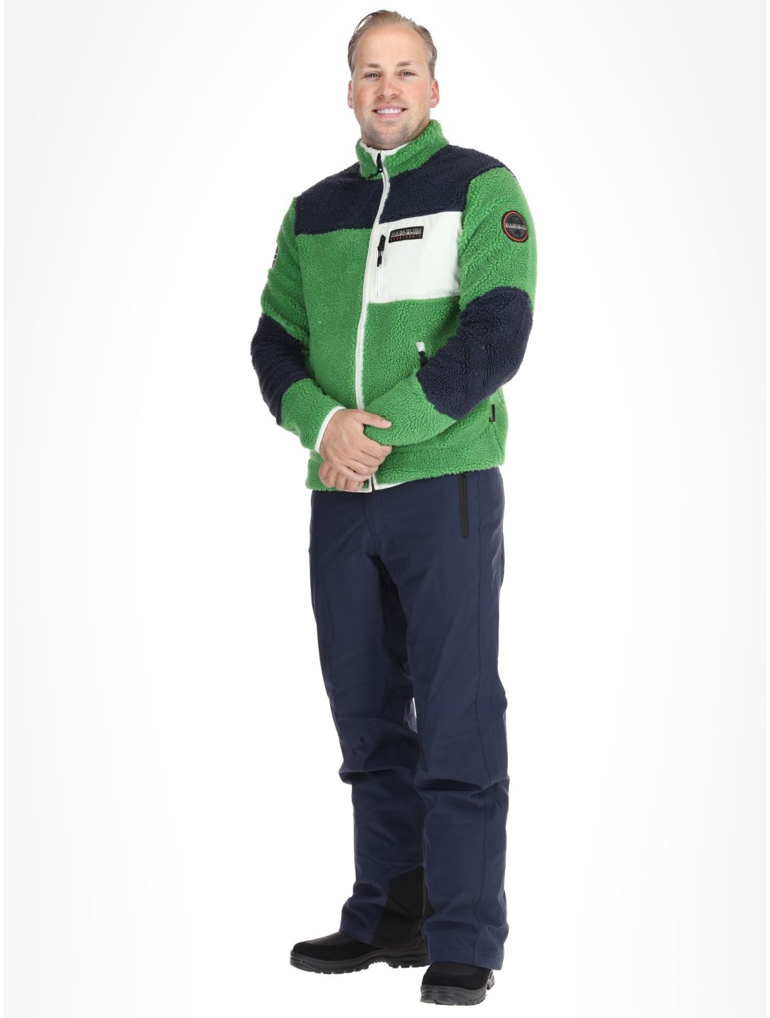 Napapijri, Yupik FZ 3 jacket men Kelly Green green 