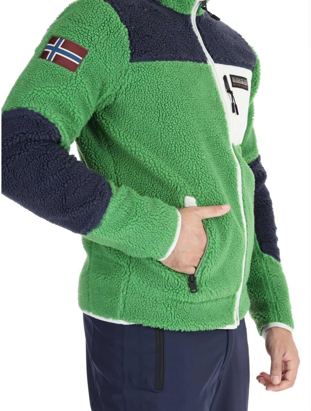 Napapijri, Yupik FZ 3 jacket men Kelly Green green 