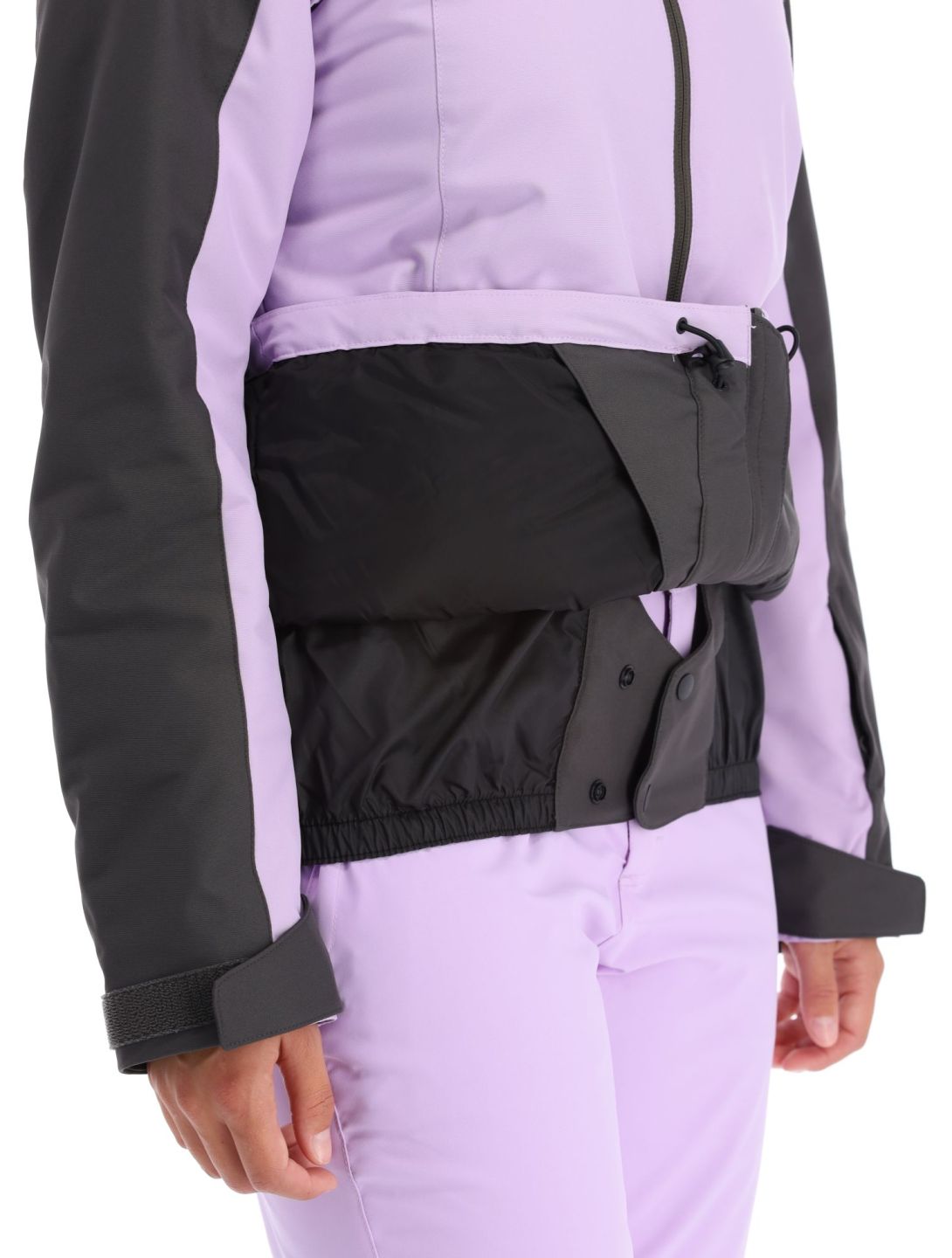 O'Neill, Aplite ski jacket women Raven Colour Block grey, pink 