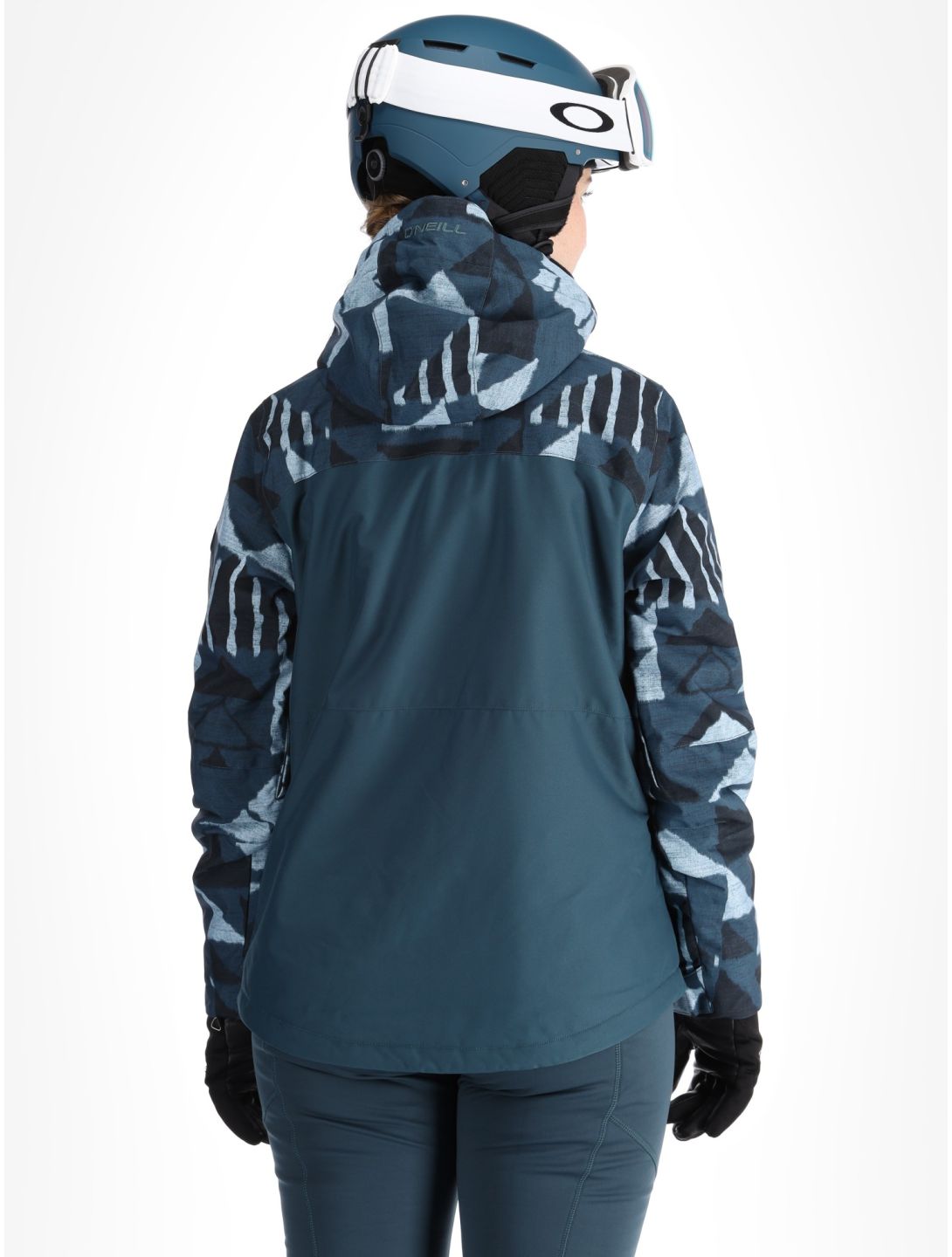 O'Neill, Aplite Plus ski jacket women Blue Triangle Ikat blue 