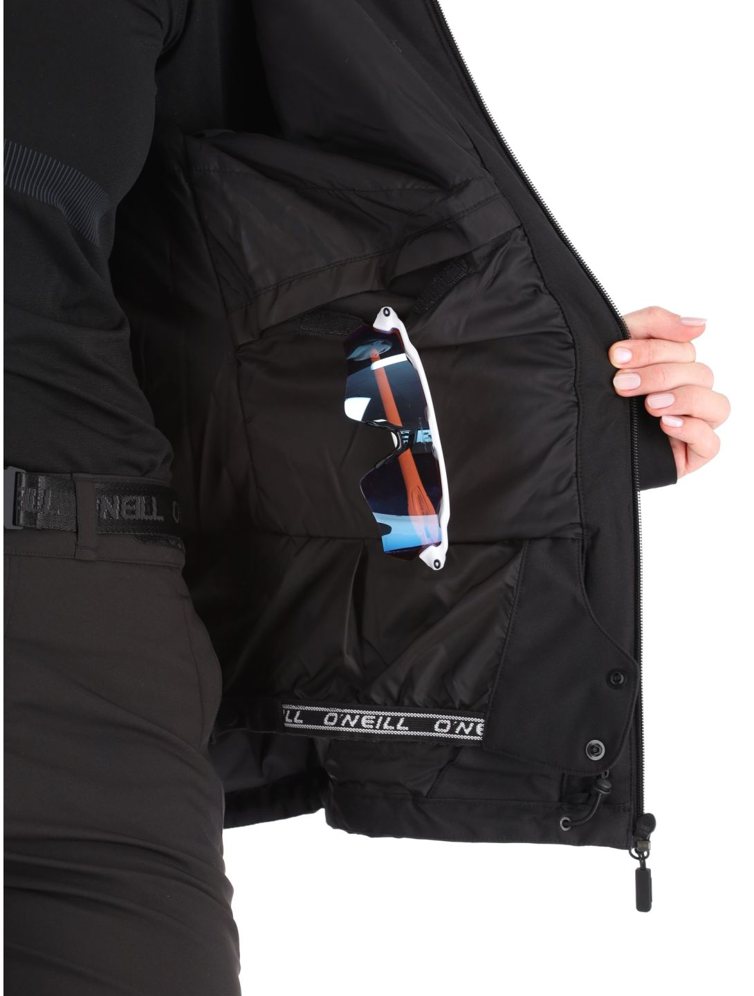 O'Neill, Aplite Snow ski jacket women Black Out black 