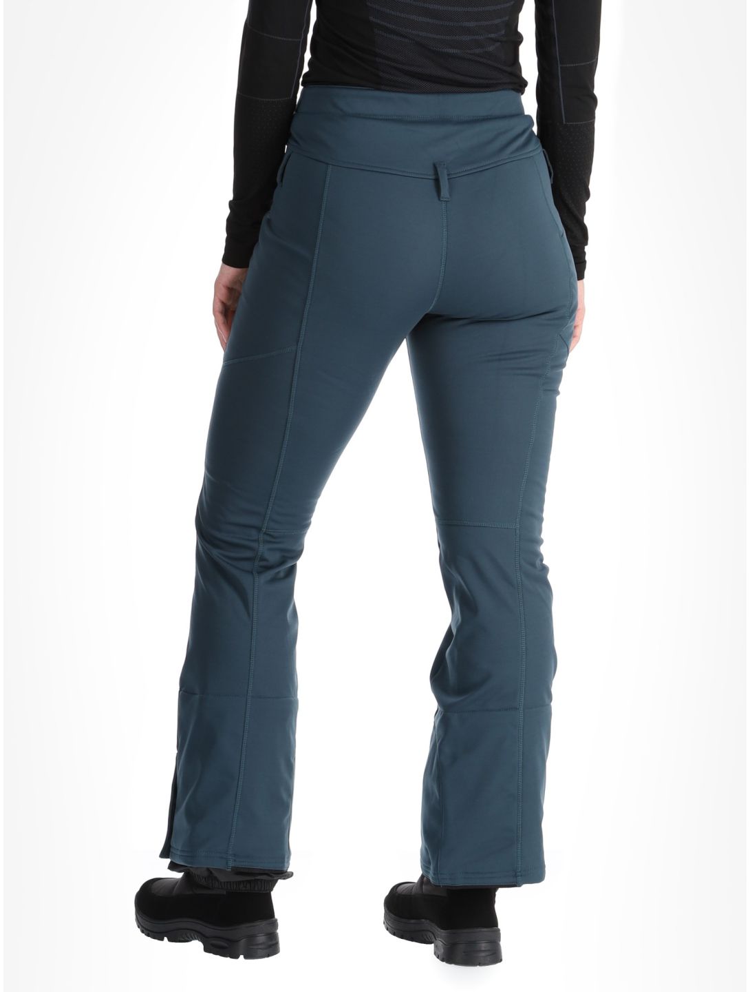 O'Neill, Blessed Softshell Hybrid Skinny softshell ski pants women Alma Steel blue 