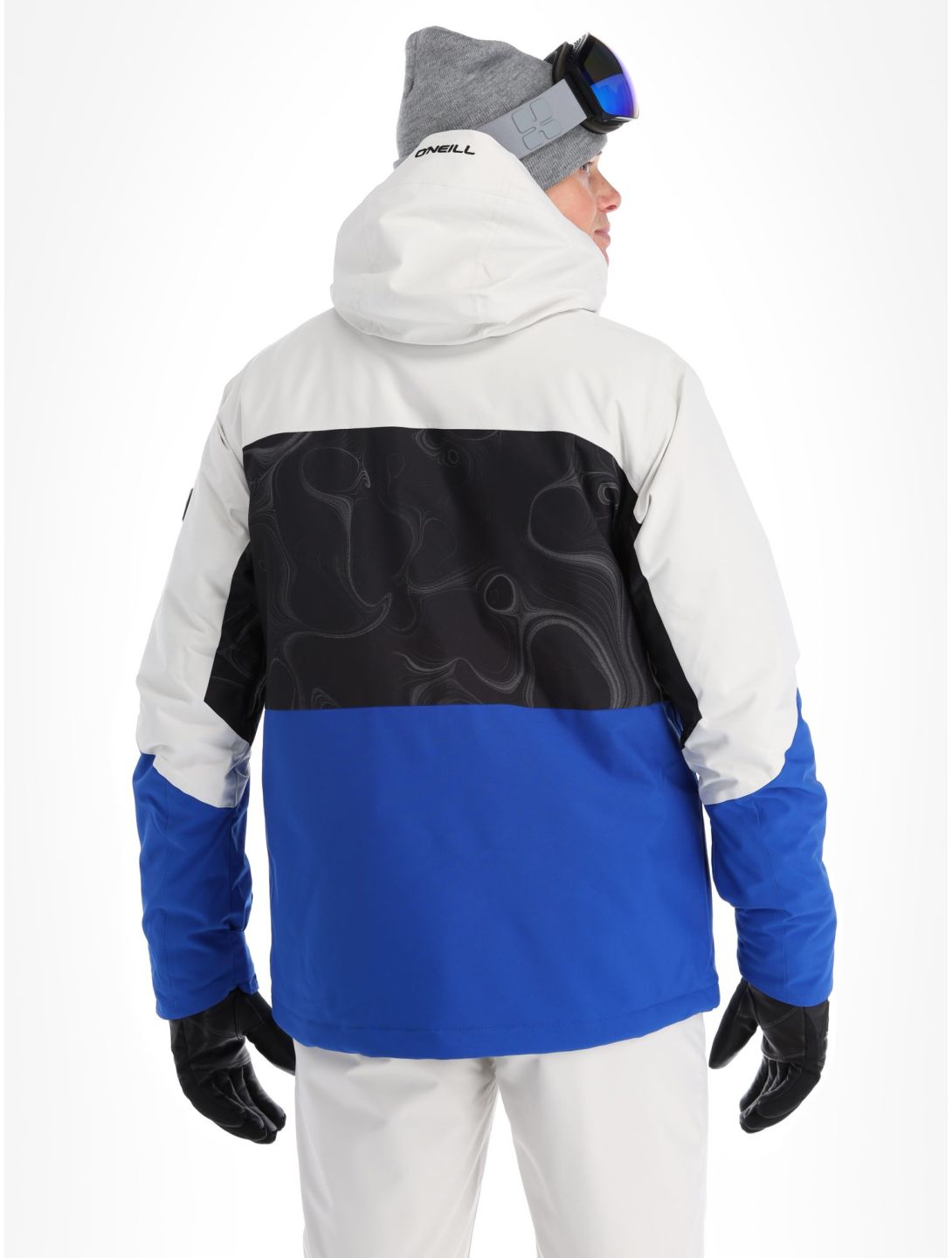 O'Neill, Carbonite ski jacket men Black Coding black, blue, white 