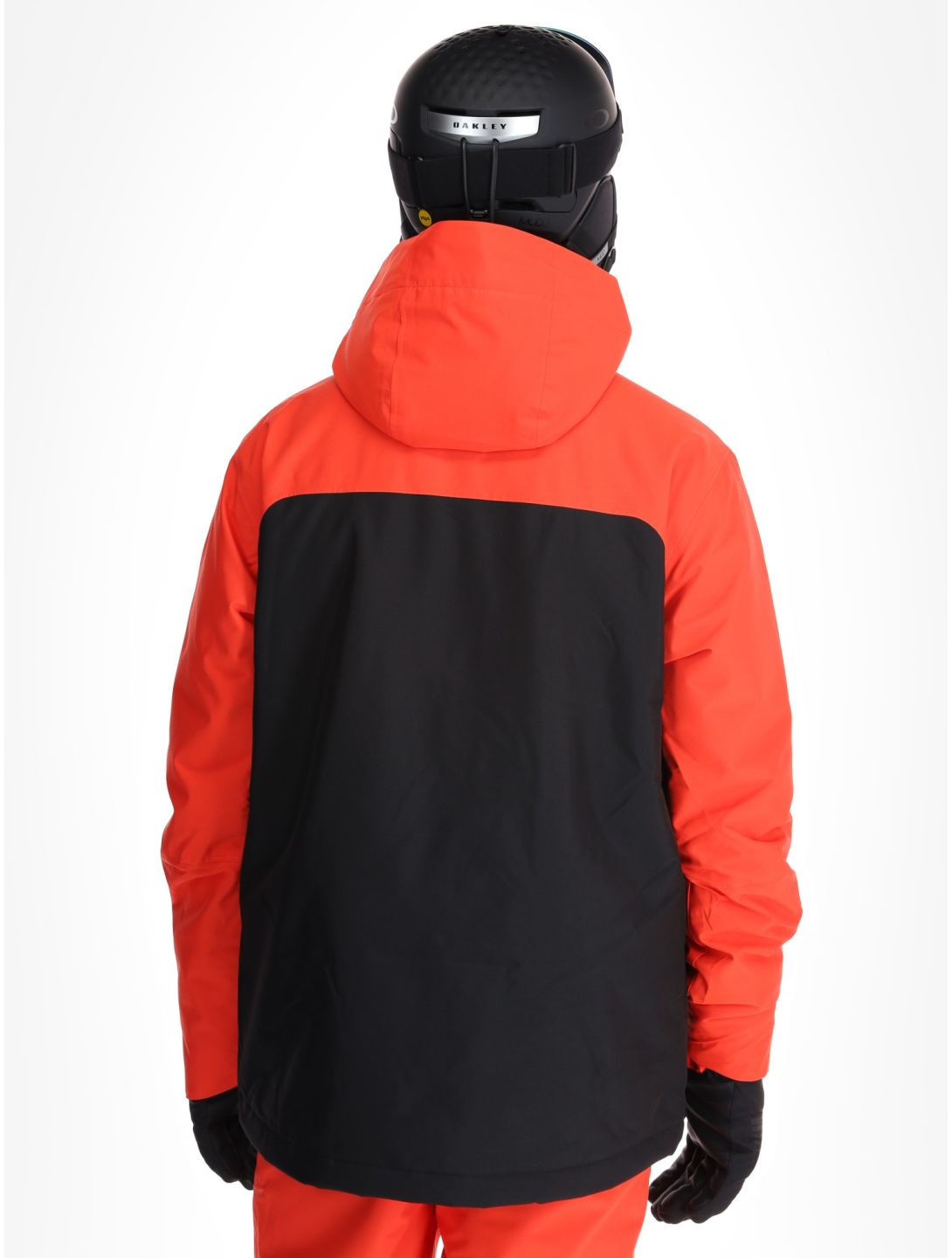 O'Neill, Hammer Plus Snow ski jacket men Black Out Colour Block black, orange 