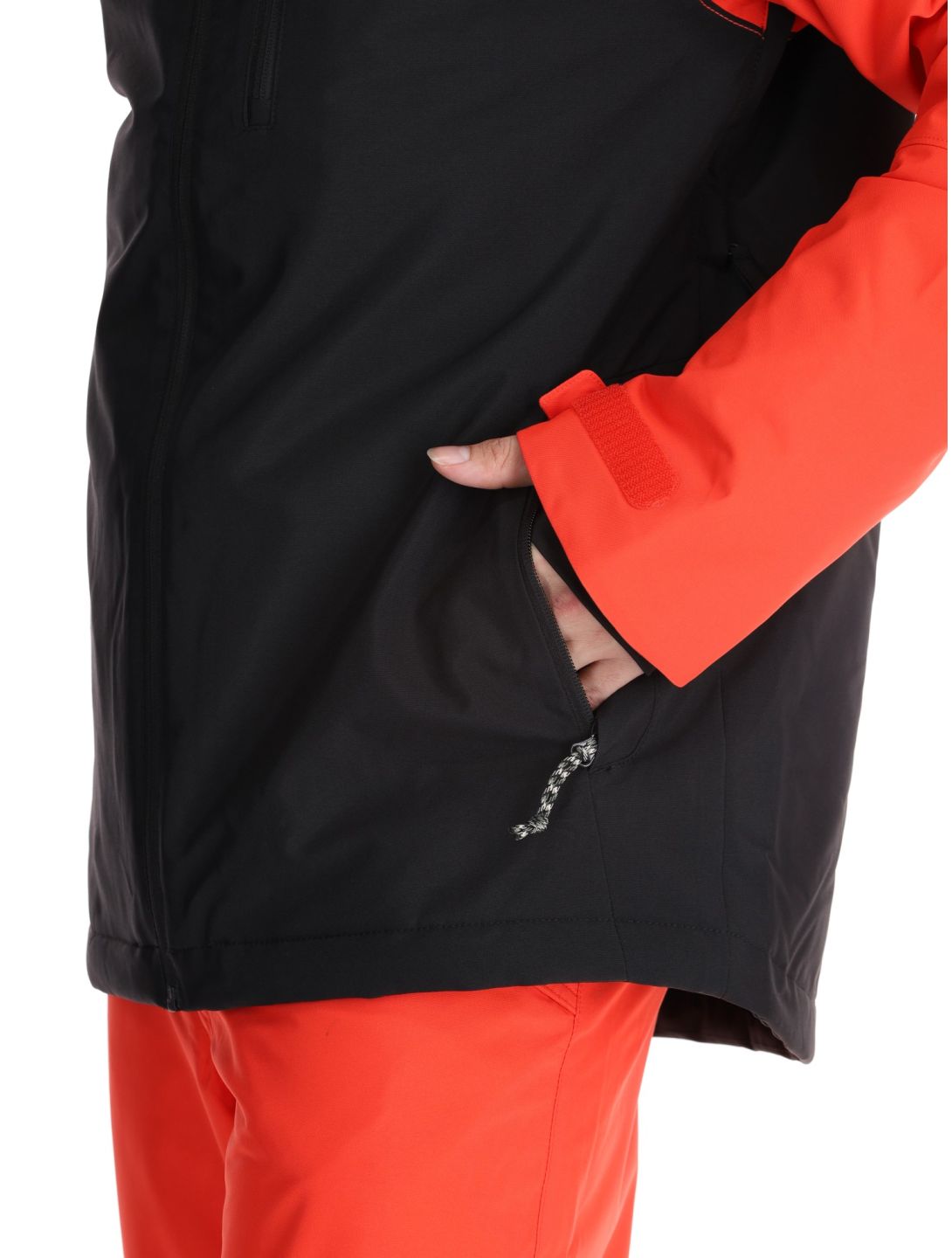 O'Neill, Hammer Plus Snow ski jacket men Black Out Colour Block black, orange 