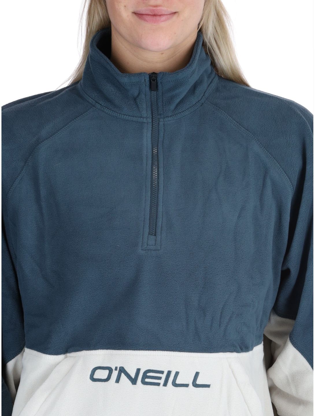 O'Neill, O'riginals Polartec 100HZ sweater women Alma Steel blue, white 