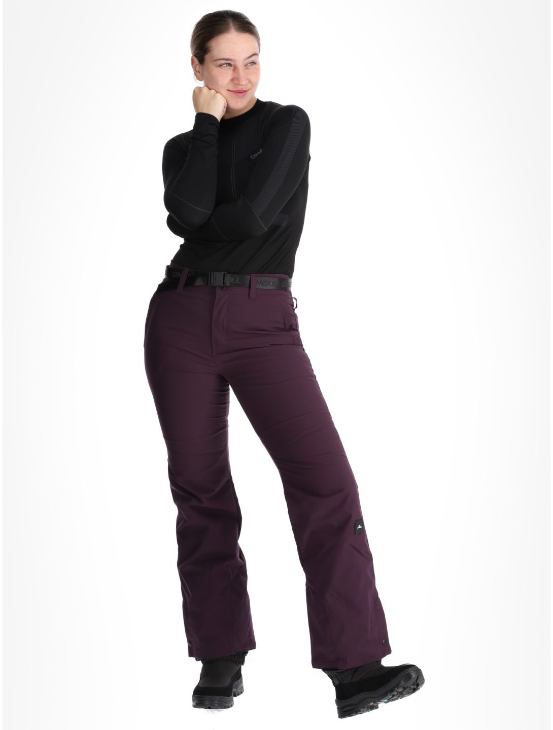 O'Neill, Star Slim Snow ski pants women Aubergine purple 