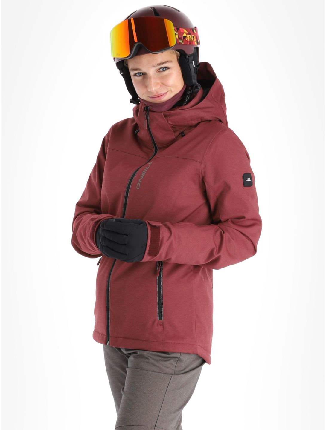 O'Neill, Stuvite ski jacket women Windsor Wine burgundy 