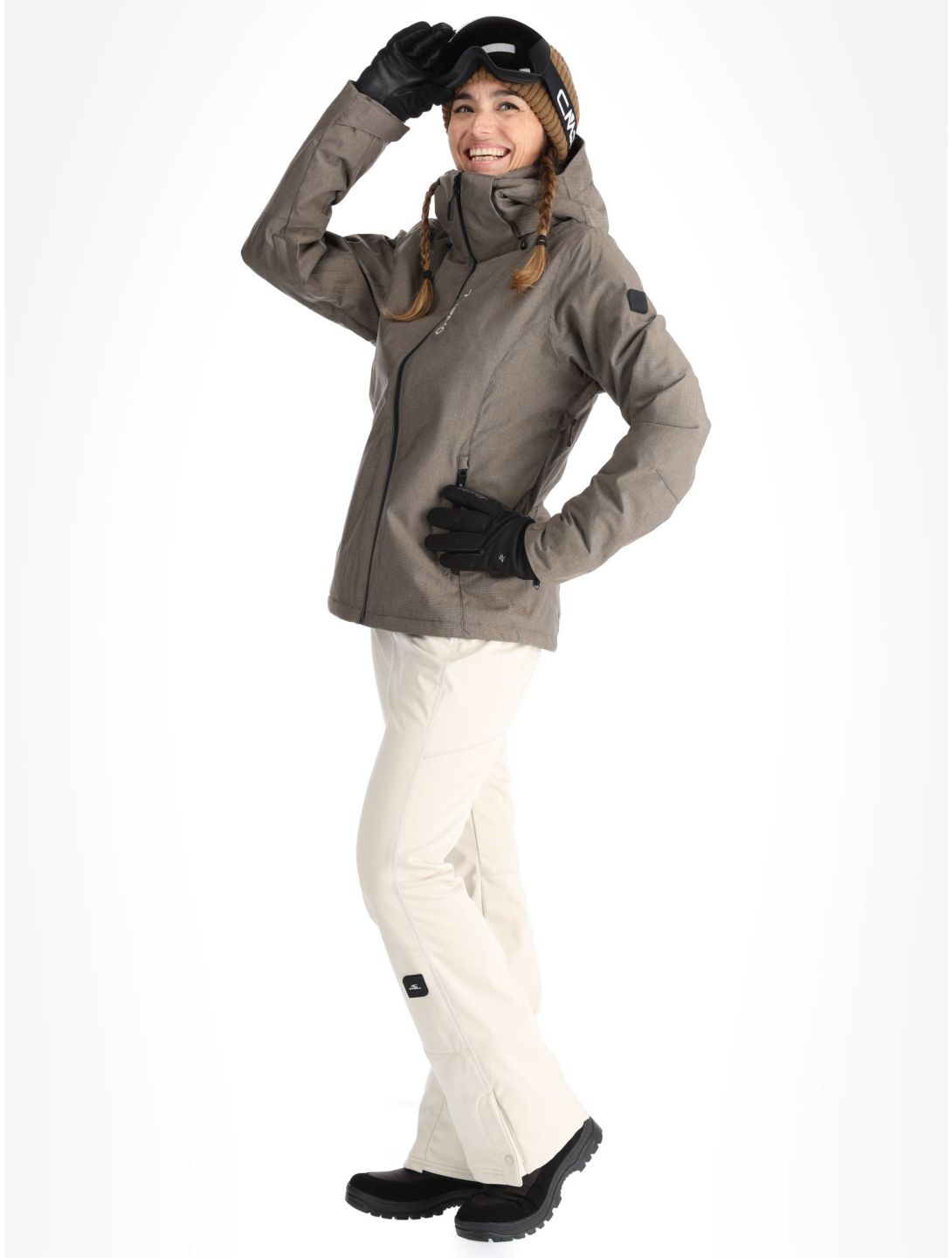 O'Neill, Stuvite Snow ski jacket women Concrete grey 