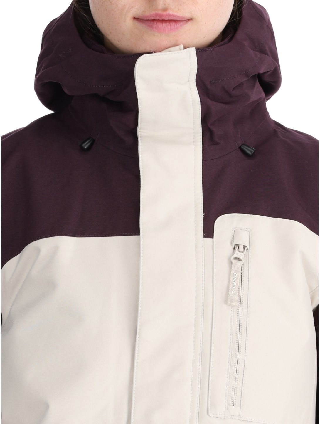 O'Neill, Utility Hybrid ski jacket women Atmosphere Colour Block purple, white 