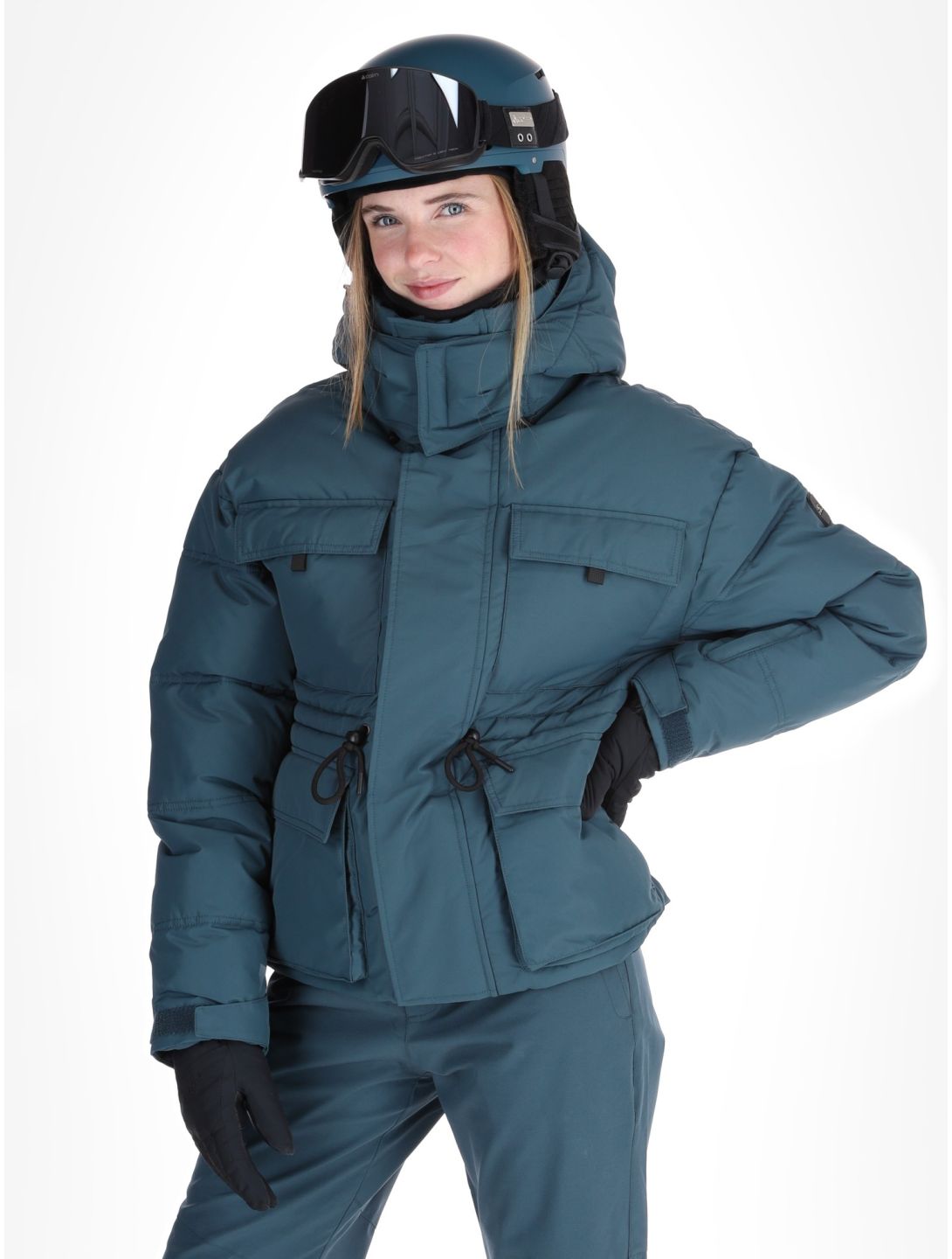 O'Neill, Z.E.N. Hybdrid ski jacket women Alma Steel blue 