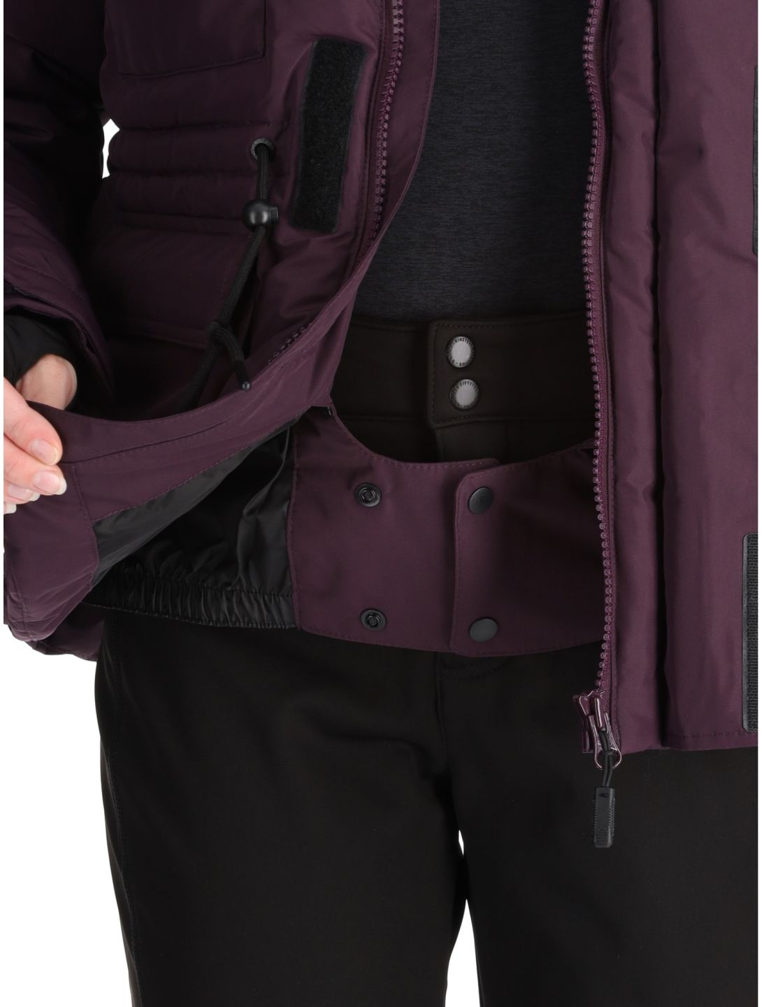 O'Neill, Z.E.N. Hybdrid ski jacket women Aubergine purple 