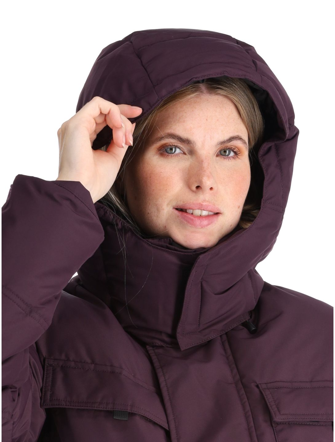 O'Neill, Z.E.N. Hybdrid ski jacket women Aubergine purple 