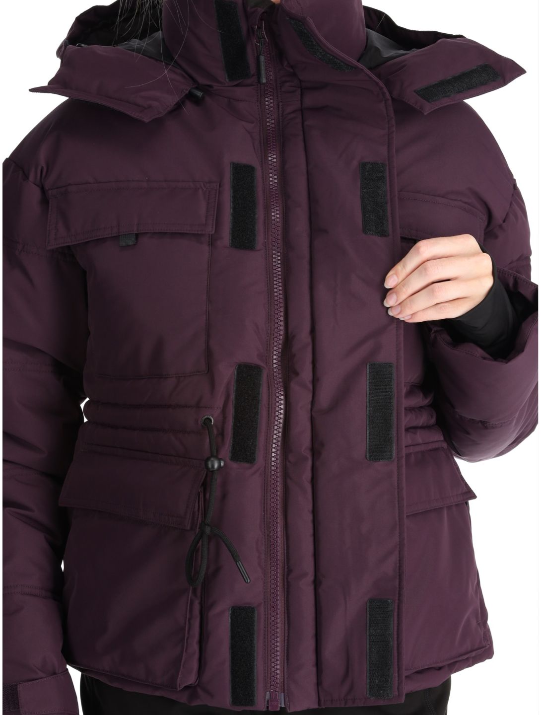 O'Neill, Z.E.N. Hybdrid ski jacket women Aubergine purple 