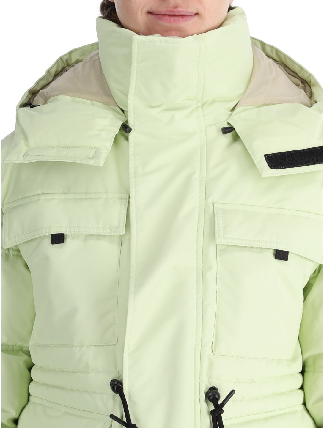 O'Neill, Z.E.N. Hybdrid ski jacket women Lime Wash yellow 