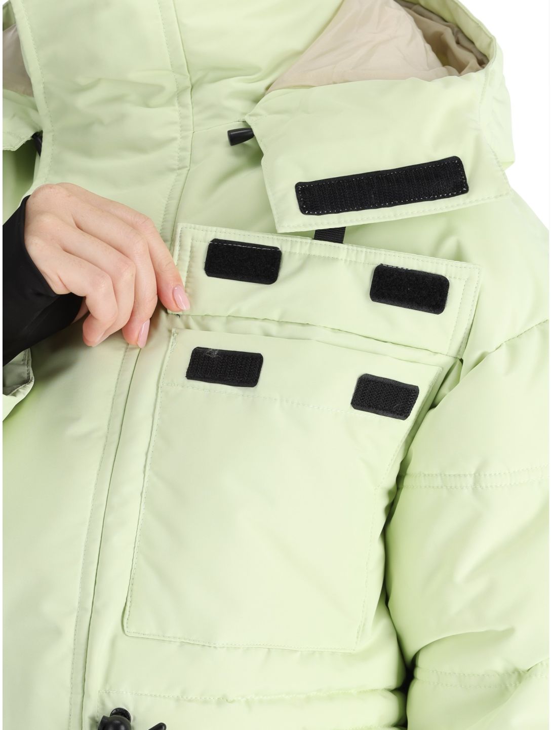 O'Neill, Z.E.N. Hybdrid ski jacket women Lime Wash yellow 