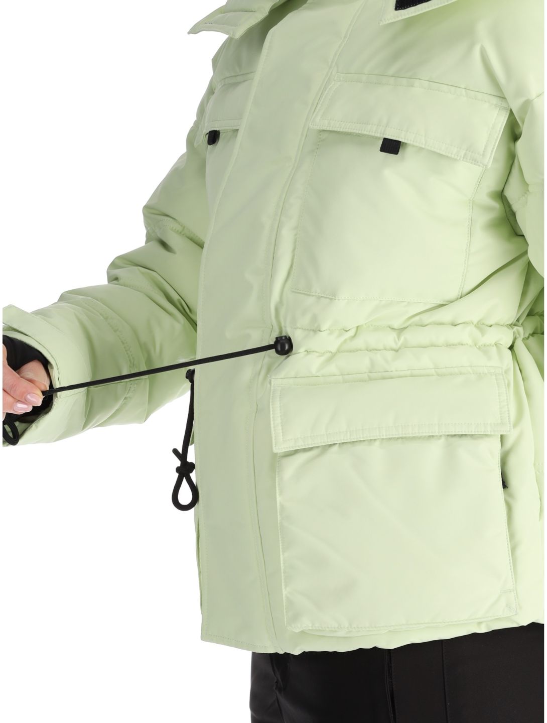 O'Neill, Z.E.N. Hybdrid ski jacket women Lime Wash yellow 