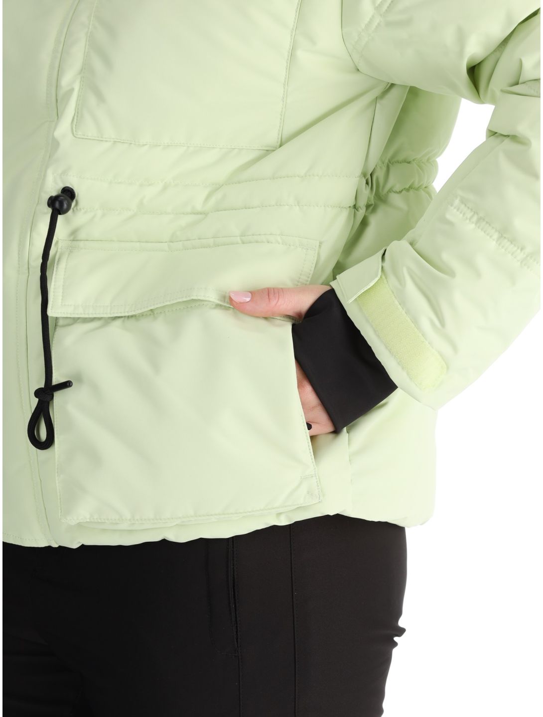 O'Neill, Z.E.N. Hybdrid ski jacket women Lime Wash yellow 