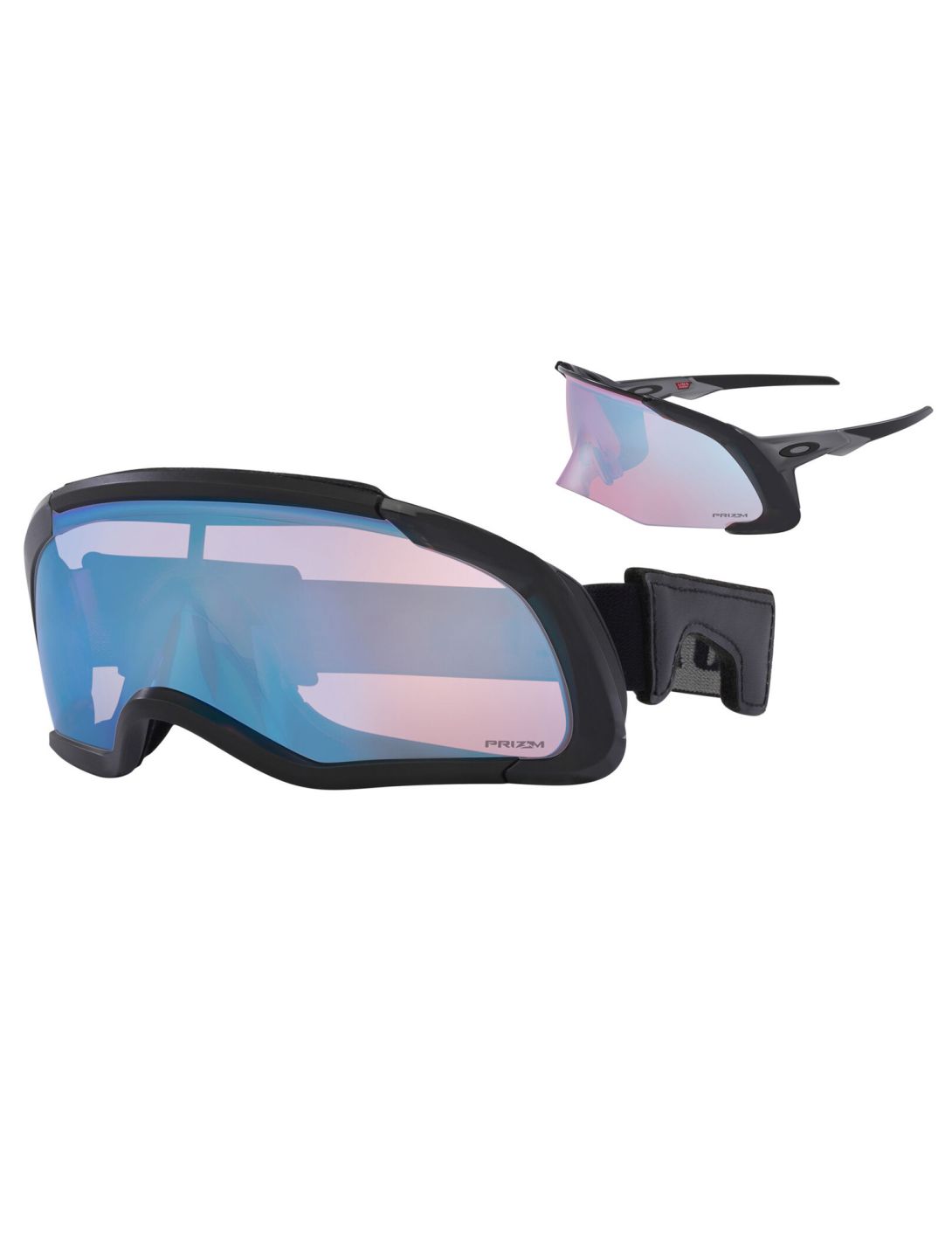 Oakley, Flex Scape sunglasses unisex Matte Grey Smoke - Prizm Snow Sapphire Iridium grey 