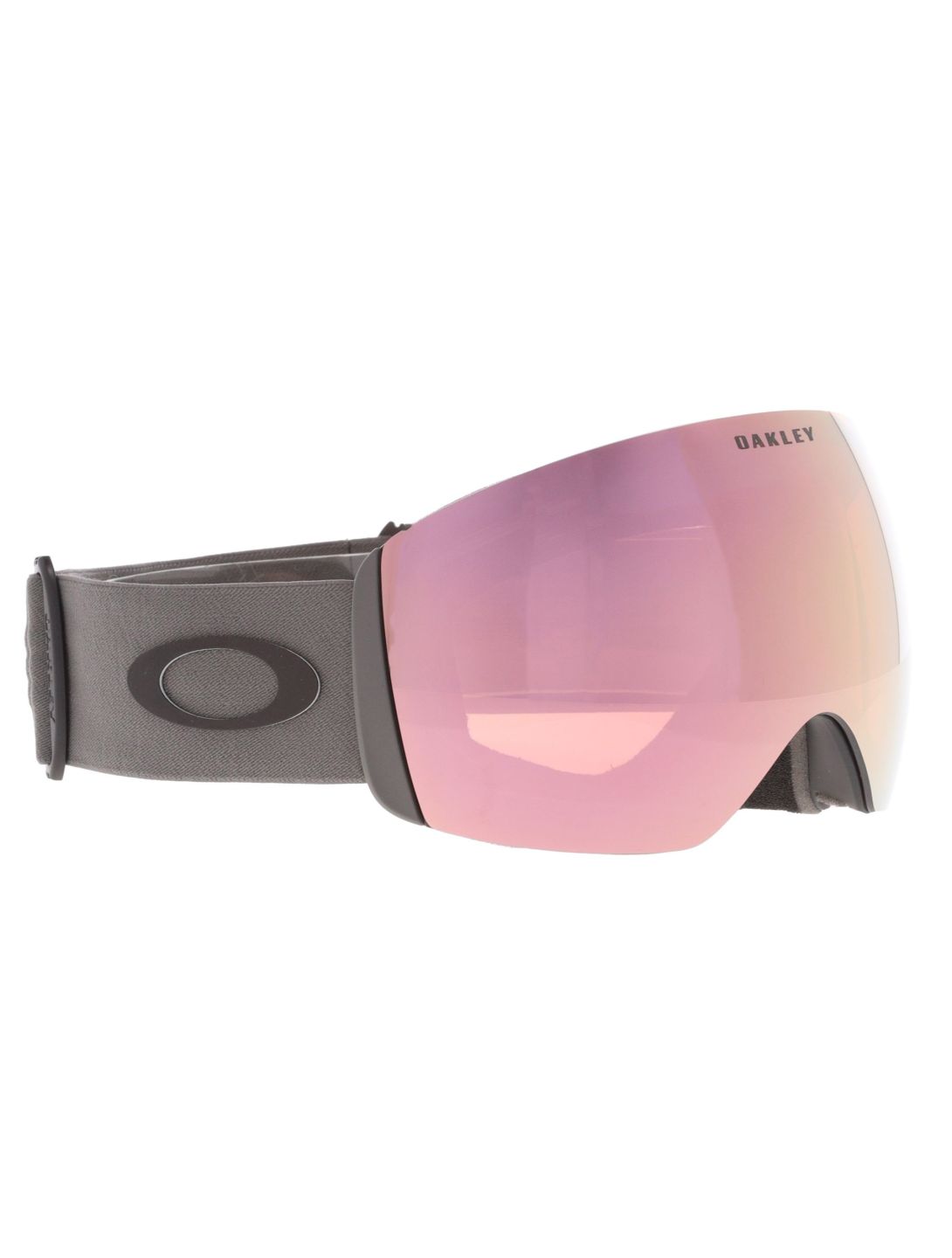 Oakley, Flight Deck L goggles unisex Matte Forged Iron - Prizm Rose Gold Iridium grey 