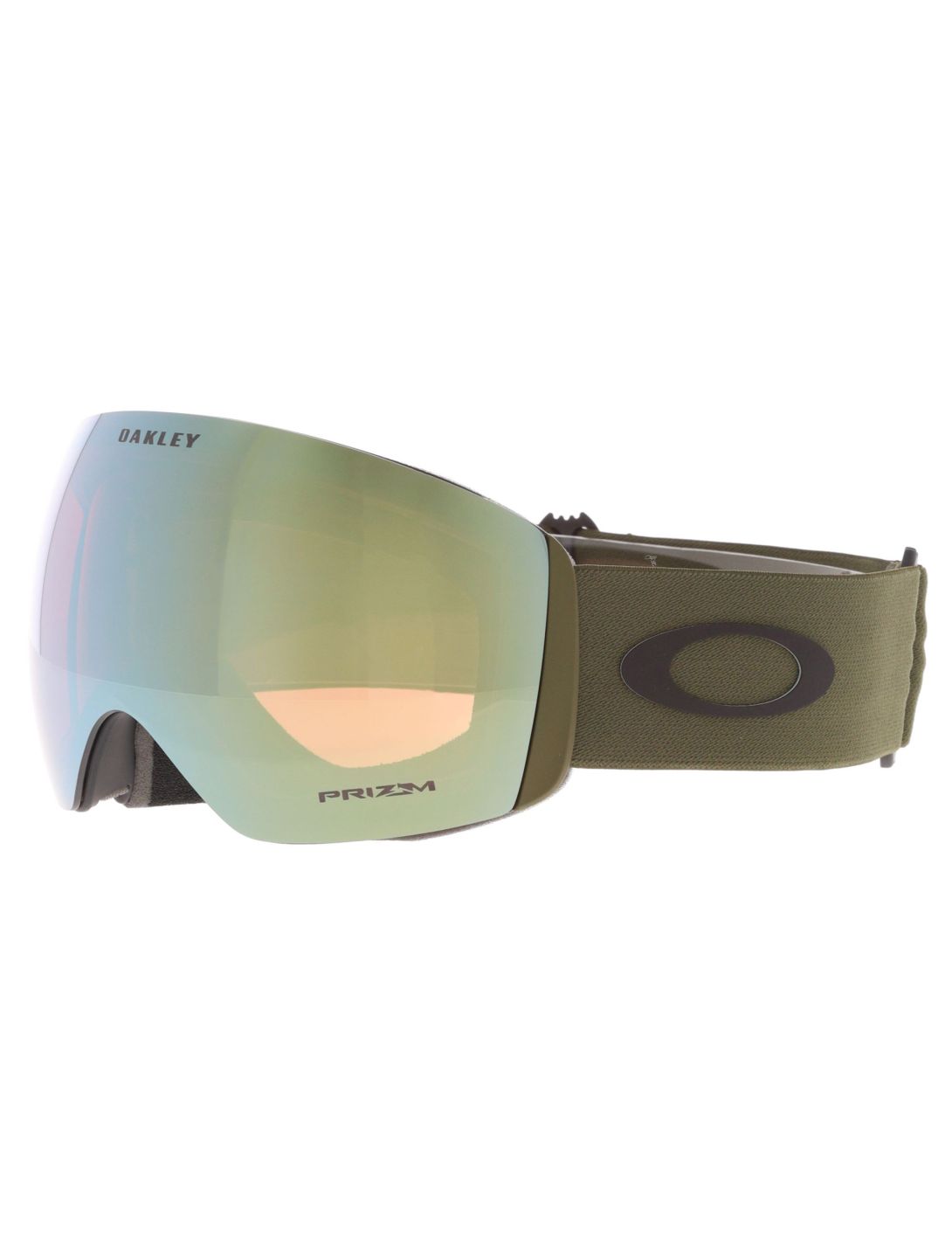 Oakley, Flight Deck L goggles unisex Matte New Dark Brush - Prizm Sage Gold Iridium green 