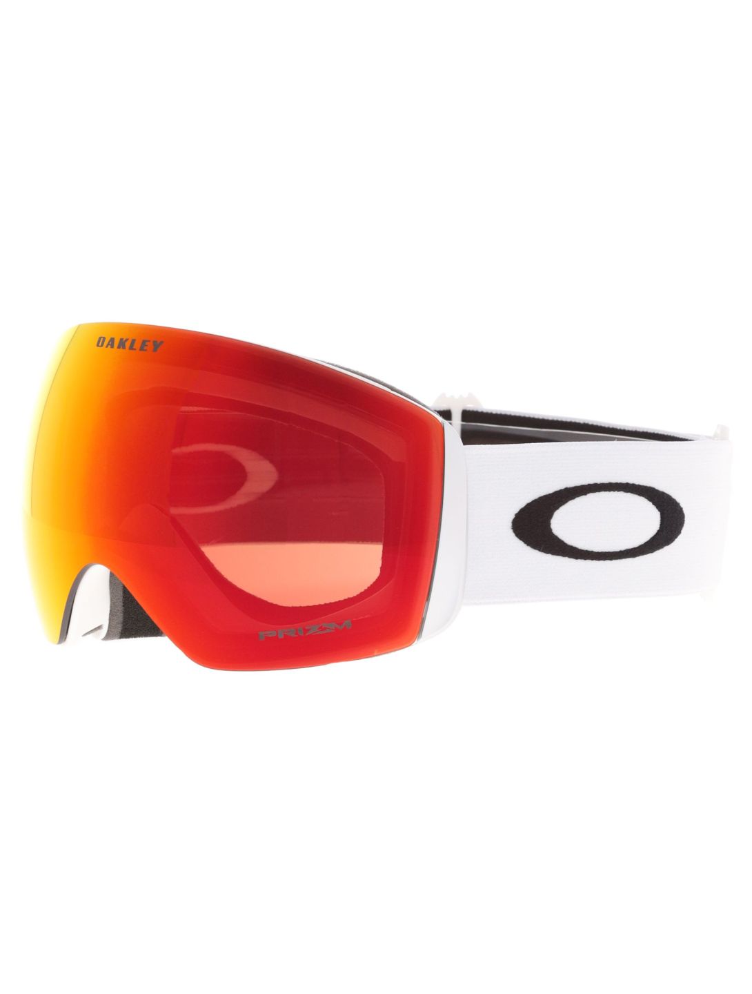 Oakley, Flight Deck L goggles unisex Matte White - Prizm Torch Iridium white 