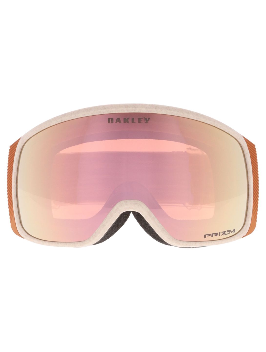 Oakley, Flight Tracker M goggles unisex Curry Stone - Prizm Snow Rose Gold Iridium red 