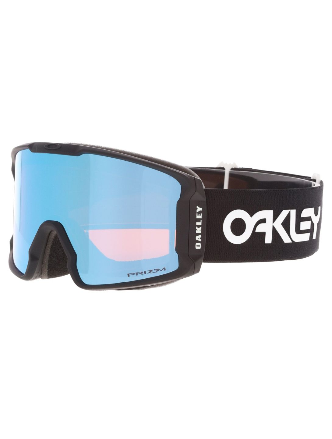 Oakley, Line Miner L goggles unisex Factory Pilot Black - Prizm Sapphire Iridium black, white 