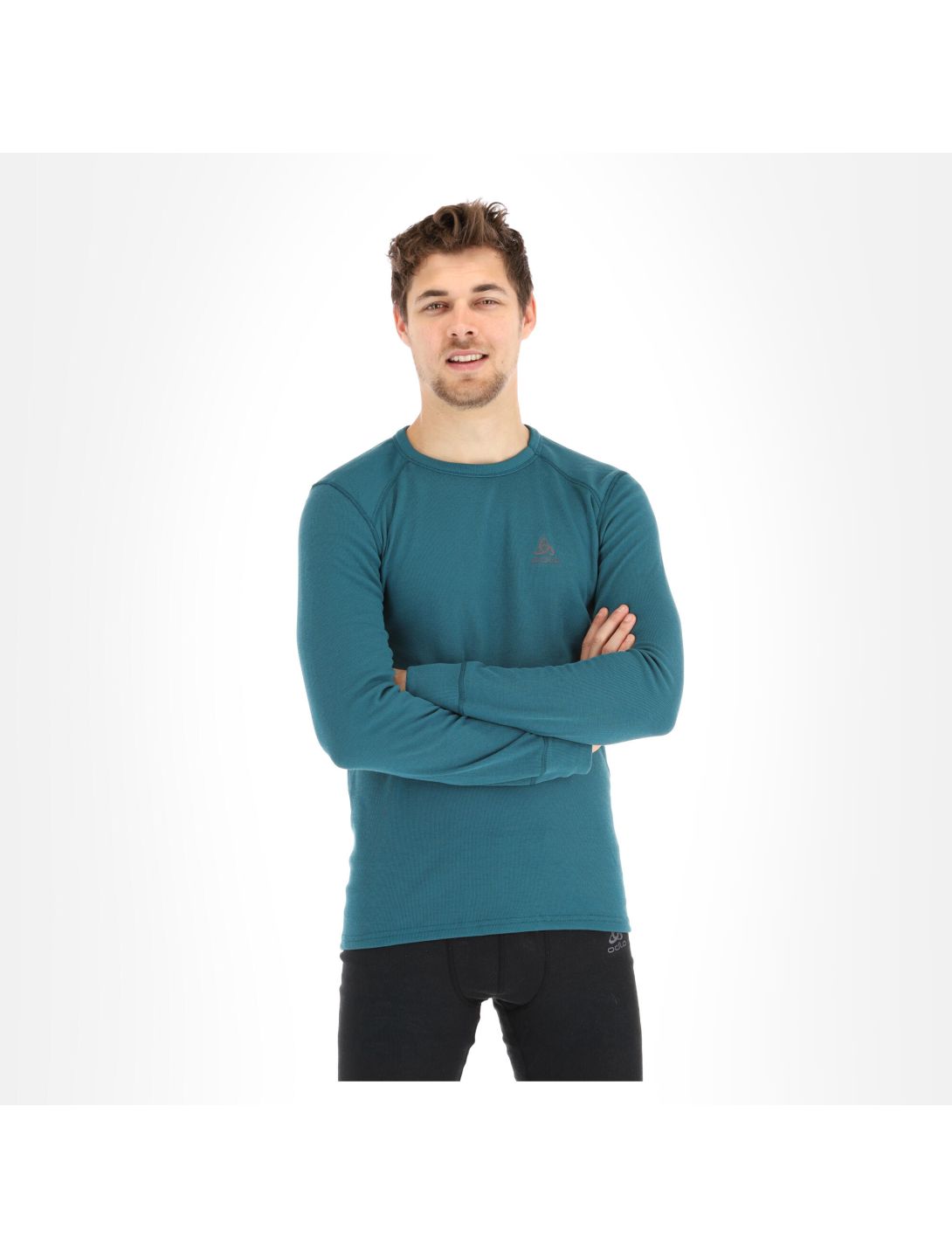 Odlo, Active Warm 2 Pack thermal shirt men coral black, blue 