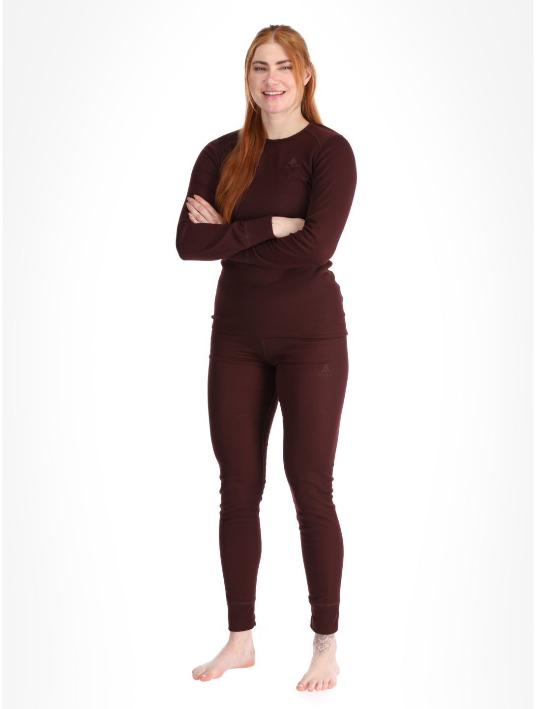 Odlo, Active Warm Eco thermal shirt women Fudge purple 