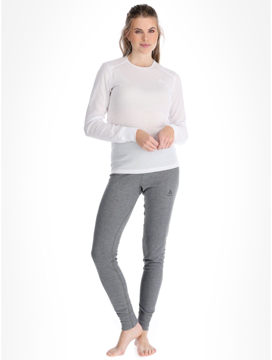 Odlo, Active Warm Eco thermal shirt women White white 