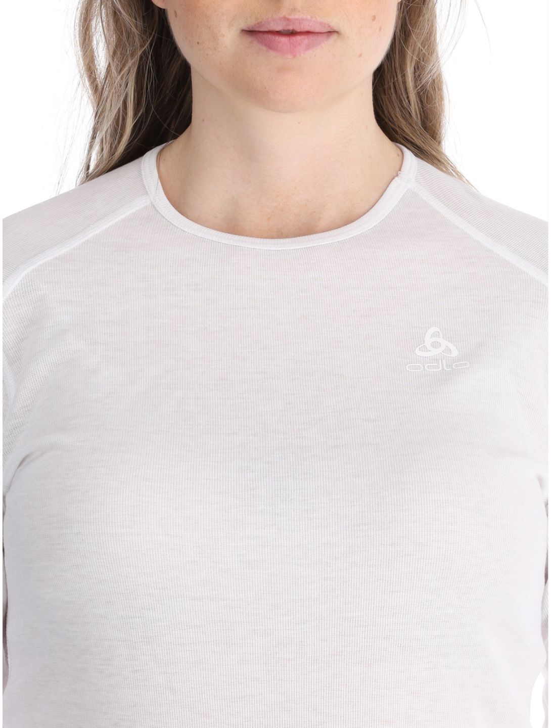 Odlo, Active Warm Eco thermal shirt women White white 